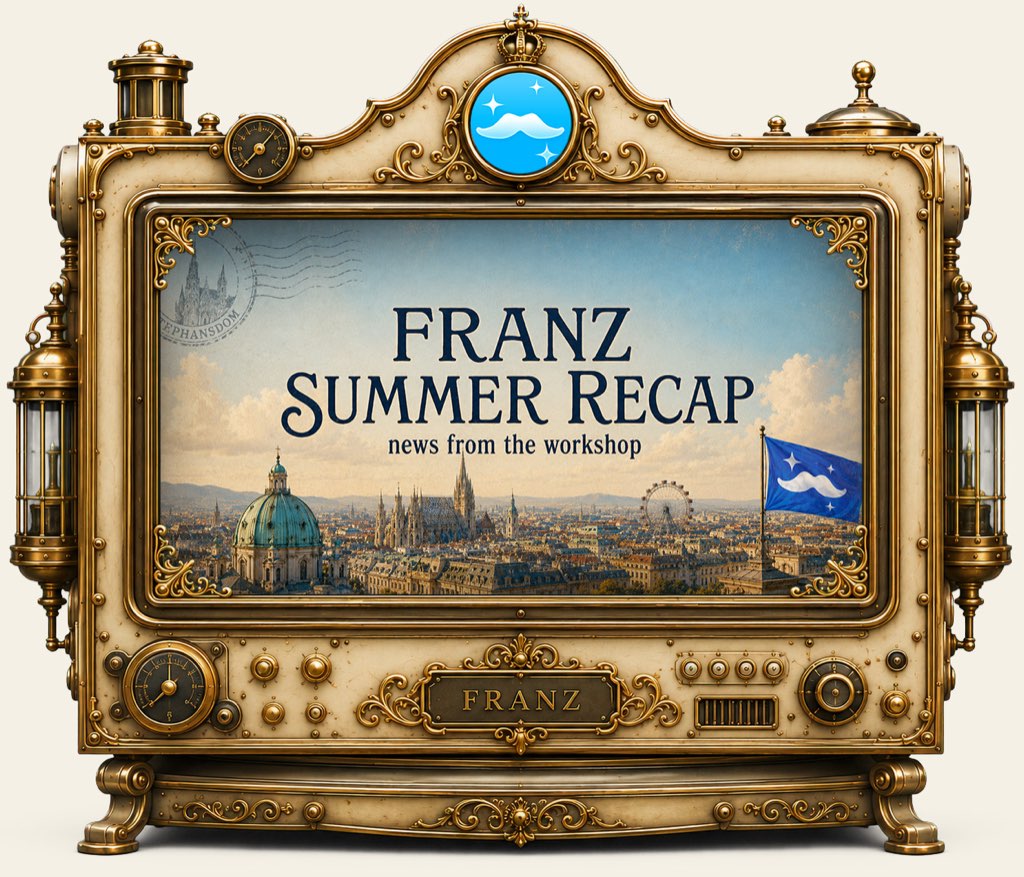 The Franz summer recap, filed from Vienna
